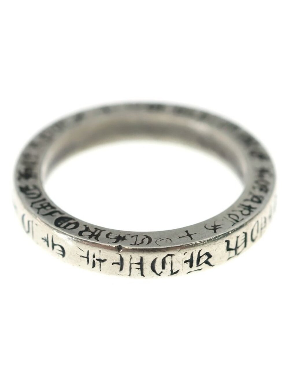 Chrome Hearts mm Spacer Fuckyou Ring Silver